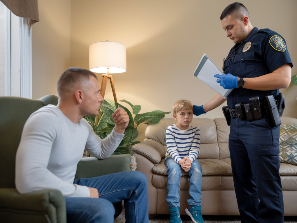 Comment obtenir une ordonnance de protection express pour un enfant menacé malgré la présence du parent au domicile