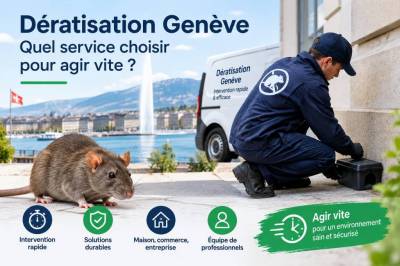 Dératisation Genève : quel service choisir pour agir vite ?