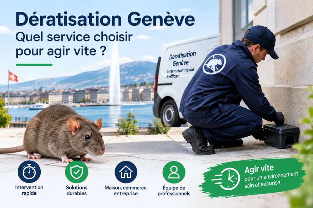 Dératisation Genève : quel service choisir pour agir vite ?