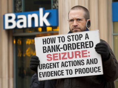 Comment suspendre une saisie immobilière ordonnée par la banque : actions urgentes et preuves à produire